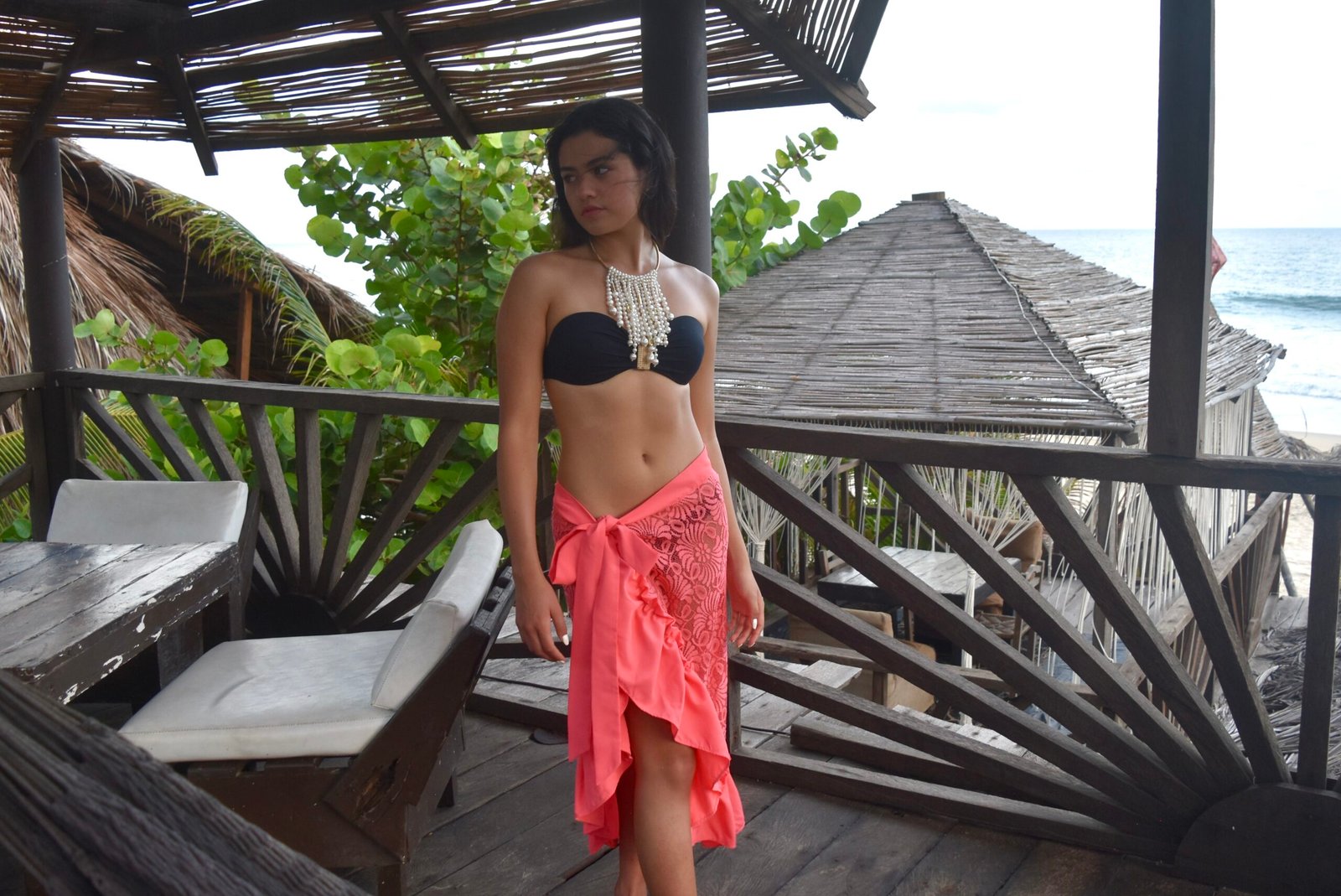 Pareo Coral Lace - Imagen 3